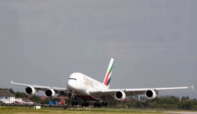 Emirates launches second daily Airbus A380 service to Manchester Airport