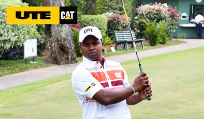 UTE-CAT ‘Brand Ambassador’ Makes the Cut Twice in Indian Professional Golf Circuit 2015