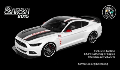 Ford Mustang Apollo special edition unveiled for 2015 EAA AirVentur ( Video )