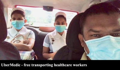 Uber launches UberMedic; offers free rides worth LKR 8.5 Million for transporting frontline healthcare workers