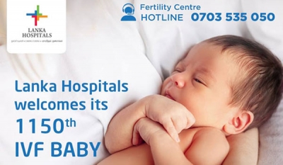 Lanka Hospitals delivers 1150th IVF baby