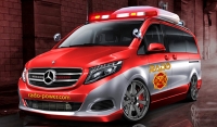 A First Glimpse at the New Midsize Van from Mercedes Benz at SEMA 2014
