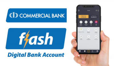 ComBank Flash Digital Bank Account upgraded with Lanka QR Payments