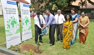 Commercial Bank marks World Environment Day with tree planting at National Hospital