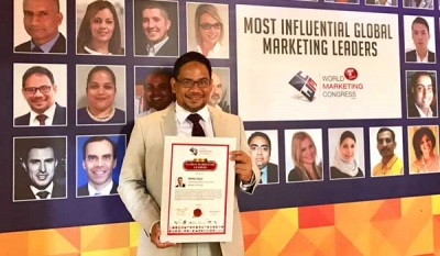 World Marketing Congress 2016 recognizes MyDeal’s Mehraj Sally amongst the ‘50 Most Influential Global Marketing Leaders’