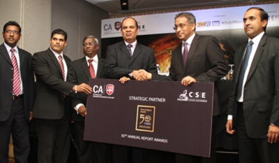 Mega boost to CA Sri Lanka’s 50th Annual Report Awards as Colombo Stock Exchange comes onboard as strategic partner