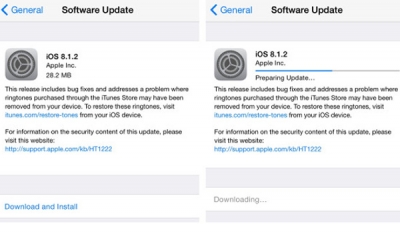 Apple releases iOS 8.1.2, addresses ringtone issues