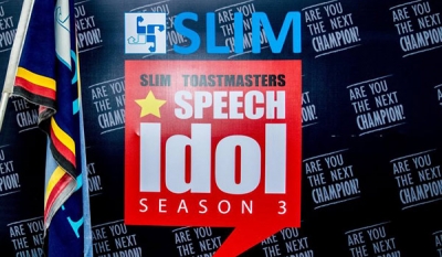 SLIM Speech Idol Season 3 finale on July 27