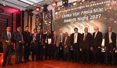 JF Packaging ‘Most Awarded Flexible Packaging Company’ at Lanka Star/Asian Star Awards