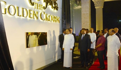 President declares open the ‘Jewel in Kandy’s Crown – The Golden Crown Hotel (13 photos)