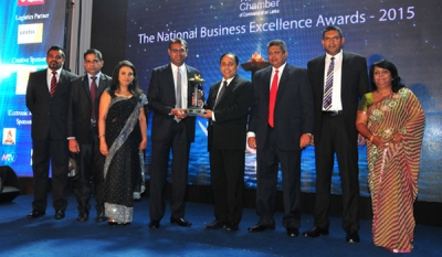 Lankasoy Clinches Gold Again at National Business Excellence Awards 2015