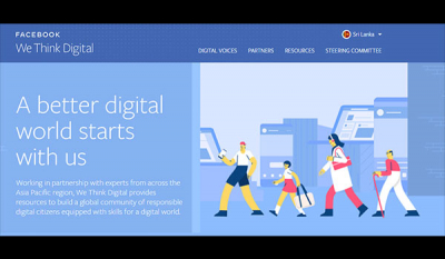 Facebook launches ‘We Think Digital’ with Sarvodaya-Fusion to build digital literacy skills in Sri Lanka
